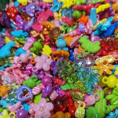 This listing is for a random assortment of charms, beads and plastic parts for crafting or toy making. ✿ 1/4 pound (4 oz) of charms ✿ About 200 pieces ✿ The mix may vary from the pictures but the size, colors and assortment will be similar It's random! You get what you get :) But that's the fun of it Playful Multicolor Craft Supplies For Party Favors, Multicolor Charms For Craft Supplies As A Gift, Fun Pink Round Beads Craft Supplies, Gift Multicolor Charms For Crafts, Themed Multicolor Craft Supplies For Gifts, Playful Multicolor Craft Supplies For Birthday, Multicolor Beaded Craft Supplies, Playful Multicolor Round Beads Craft Supplies, Multicolor Handmade Craft Supplies For Birthday