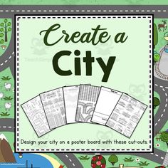 the cover of create a city book