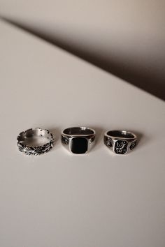 Aesthetic Rings For Men, Men Ring Design Silver, Mens Jewelry Aesthetic Silver, Silver Jewelry Aesthetic Men, Male Silver Rings, Men’s Jewlery Silver, Silver Rings Aesthetic Men, Men’s Silver Rings, Male Rings Aesthetic