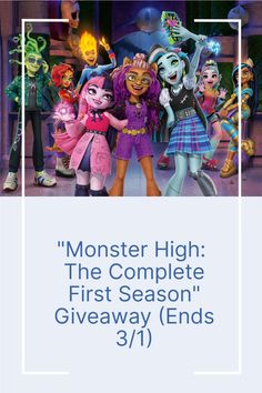 monsters high the complete first season giveaway ends