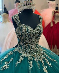 Product :gh949Fabric：tulleSleeves：sleevelessColor：As Picture,Custom colorBack Details: as picture shown Dark Green Quinceanera Dresses, Teal Quinceanera Dresses, Emerald Green Homecoming Dresses, Emerald Green Quinceanera Dresses, Sweet 16 Ball Gown, Green Quince Dress, Emerald Green Quinceanera Theme, Sweet 16 Ball, Green Quinceanera Dresses