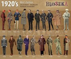 1920 Men, Look Gatsby, Decades Fashion, Fashion Through The Decades, 1920s Mens Fashion, 1920s Men, Fashion Timeline, Fall Fashion Skirts