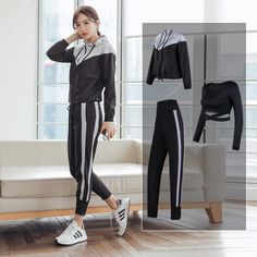 Brand Name:GroskmaOrigin:CN(Origin)Material:SpandexGender:WOMENSleeve Length(cm):FullSleeve Length(cm):ShortSport Type:YogaFit:Fits smaller than usual. Please check this store's sizing infoPattern Type:SolidFeature:Anti-PillingFeature:Anti-ShrinkFeature:Anti-WrinkleFeature:BreathableFeature:Quick Dry Running Suit, Floral Pajama Set, Matching Hoodies, Black And White Jacket, Sports Bra Top, High Waist Pants, Women Sleeve, Short Leggings, Short Coat