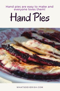 hand pies are easy to make and everyone loves them