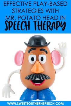 Toddler and Preschool Play-Based Speech Therapy Activities: Using Mr. Potato Head To Build Language Skills  - Sweet Southern Speech Speech Therapy Activities Preschool, Activities For Speech Therapy, Toddler Speech, Preschool Speech Therapy, Preschool Language, Language Therapy Activities