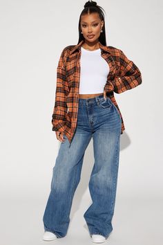 Wide Leg Outfit Jeans, Outfits With Wide Leg Jeans, High Rise Jeans Outfit, 2000s Hip Hop Fashion, Styling Wide Leg Jeans, Wide Leg Outfit, Baggy Jeans For Women, Boyfriend Jeans Outfit, Denim Fits