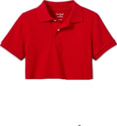 Fitted Red Polo Shirt For Sports, Red Collared Sports Top, Fitted Red Cotton Polo Shirt, Red Fitted Cotton Polo Shirt, Red S, Cat & Jack, Same Day Delivery, Polo Shirt, Target