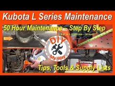 the service manual for kubot l series maintenance is displayed in this screenshote