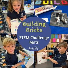 Learn how building bricks (such as LEGOs) are more than just toys and how to incorporate them into your STEM classroom in our new blog! Mars And Earth, Spatial Awareness, Simple Building, Math Games For Kids, Fun Math Activities, Stem Challenge, Fun Math Games, Stem Learning