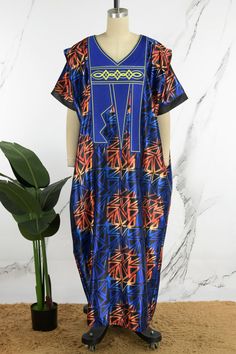 V Neck Long Dress, African Traditional Wedding Dress, Long Dress Plus Size, African Traditional Wedding, Plus Size Party Dresses, Dress Sleeve Styles, Traditional Wedding Dresses, Fashion Gallery, Dress Plus Size