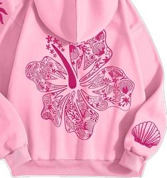 Long Sleeve Graphic Print Hoodie For School, Pink Hoodie Sweatshirt With Graphic Print, Pink Fleece Hoodie With Graphic Print, Graphic Print Hoodie Sweatshirt For School, Pink Hoodie For School In Fall, Pink Casual School Sweatshirt, Pink Fall Hoodie For School, Casual Pink Sweatshirt For School, Pink Fleece Tops With Graphic Print