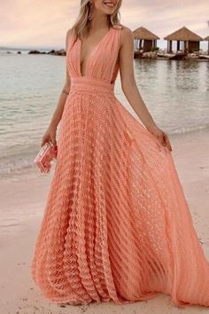 Sexy Elegant Solid Lace Hollowed Out Zipper Spaghetti Strap Dresses High Waist Maxi Dress, Strap Dresses, Frock Design, Loose Outfit, Vacation Dresses, Dress Silhouette, Lace Fashion, Floor Length Dresses, Spaghetti Strap Dresses