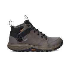 Tackling all-day hikes and weeklong excursions with the same rugged dependability, these signature boots from Teva combine waterproof leather and quick-dry mesh with a bootie that seals out the elements..Round toe.Padded collar.Lace closure.Heel tab.Waterproof.Shell: leather, rubber; lining: polyester.Spot clean.Imported Rugged Durable Waterproof Boots For Trail Running, Rugged Waterproof Trail Running Boots, Rugged Durable Waterproof Trail Running Boots, Rugged Waterproof Trail Running Shoes For Outdoor Work, Leather Hiking Boots For Trail Running, Fade-resistant Gore-tex Work Boots For Walking, Gore-tex Fade-resistant Work Boots For Walking, Breathable Leather Hiking Boots For Outdoor Activities, Rugged Waterproof Boots For Trail Running