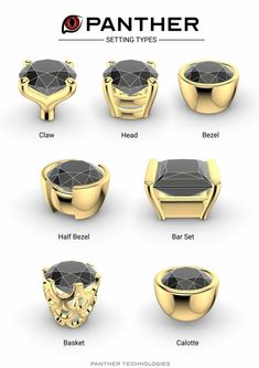 Stone Settings Jewelry, Jewelry Rendering, Cad Software, Art Jewelry Design