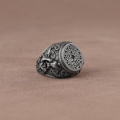 Theseus and Minotaur Greek Mythology Ring, Greek Sculpture Ring   Sterling Silver Ring for Men, Greek Art History Lover Gift, Traditional Ring     This Theseus and Minotaur Greek Mythology Ring is a unique and detailed silver ring that tells the story of one of the most famous myths of ancient Greece. The ring features the iconic imagery of Theseus, the Athenian hero, and the Minotaur, the monstrous creature from Crete.     ✅ Handcrafted with love and joy, this ring will be with you for years to Minotaur Greek Mythology, Traditional Ring, Silver Ring For Men, Cool Rings, Ancient Greek Art, The Minotaur, Greek Sculpture, Socrates, Greek Art