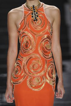 Orange Haute Couture, Orange Stuff, Tropical Orange, Jeanne Lanvin, Elegant Clothes, Rocky Top, Living Coral, 5 Elements, Naeem Khan