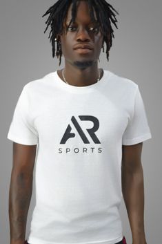 Experience superior comfort and style with our AR Sportswear Front Logo Tee Shirt. Made with high-quality materials and featuring our signature the iconic AR Sportswear logo in the front, this tee is perfect for any sports enthusiast, also casual and trendy. Stay cool and on-trend while representing your favorite brand. Sportswear Logo, Men Logo, Logo Tee, Mens Sportswear, Sport Wear, Stay Cool, Logo Tees, T Shirt For Men, Kids Accessories