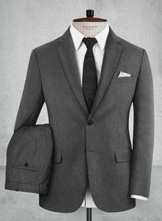 Reda Flannel Charcoal Wool suit does not get you to retire from modern fashion and is worth investing in to match your high standards. Crafted from 100% wool, our Super 110's wool suit featuring a gray hue goes from being king to being more relaxed, timeless, and trendy, leaving a ton of room for you to add your flair. Our suit is an excellent choice for meetings and informal occasions. 
 
 Look Includes  Reda Flannel Charcoal Wool Fabric  Two Button Jacket Style  Notch Lapel  Real Horn Royal Bu Grey Tweed Suit, Herringbone Tweed Jacket, White Linen Suit, Green Velvet Jacket, Peaky Blinders Suit, Royal Blue Suit, Blue Chinos, Beautiful Suit, Tweed Suits