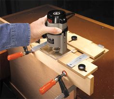 Hinge Mortising Jig Mortise Jig, Hinges Diy, Router Jigs, Mortising Machine, Woodworking Quotes, Drill Press Table, Router Jig, Doors Makeover