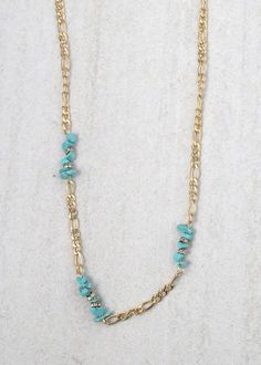 Stone Necklace Gold/Teal JEWELRY - Shop Miss A Trendy Turquoise Jewelry For Everyday Wear, Trendy Turquoise Jewelry For Everyday, Turquoise Charm Necklace With Delicate Chain, Dainty Gold Necklaces With Stones, Dainty Gold Necklace With Stones, Elegant Turquoise Charm Necklaces With Adjustable Chain, Blue Necklace With Adjustable Chain For Layering, Elegant Turquoise Charm Necklace With Adjustable Chain, Dainty Blue Turquoise Necklace With Adjustable Chain