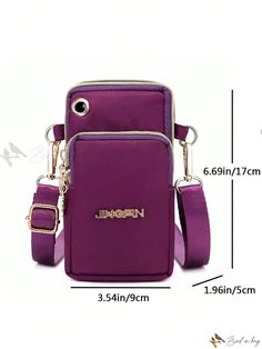 Bird in Bag - Compact Stylish Cellphone Bag: Multipurpose Crossbody Bag for Outdoor Activities, Ladies Casual Handbag with Card Holder and Wallet Casual Handbag, Cellphone Bag, Crescent Shape, Commuter Bag, Bag Bag, Bird In Bag, Square Bag, Outdoor Activities, Crossbody Bag