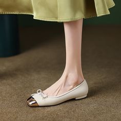 Looking for the perfect pair of ballet flats? Check out our beige ballet flats! Boasting a gold cap toe and bow. our ballet flats are perfect for everyday wear. as well as special occasions. Upper: Sheepskin Lining: Leather Outsole: TPR Toe: Cap Toe Closure: Slip on Color: Pink. Beige is_handmade: Yes Beige Ballet Flats, Gold Cap, Gold Caps, Pink Beige, Ballet Flats, Perfect Pair, Kitten Heels, Everyday Wear, Ballet