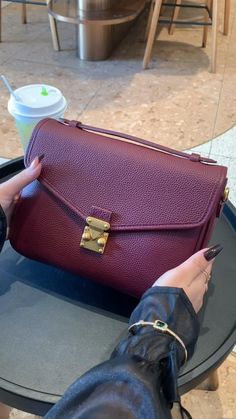 Take a peek inside the stunning Paris15 satchel in rich burgundy—a true showstopper! ✨ Wondering what fits? Everything you need and more! Plus, catch a glimpse of two chic new arrivals in our store: the Grey Lavender Mini Envelopes and the M CASE in buttercream. 💌🧁 #Paris15 #BurgundyBag #LuxurySatchel #WhatFitsInside #WIMB #StoreNewArrivals #MiniEnvelopes #MCase #Buttercream #FashionReels #BagLovers #AccessoryGoals #MustHave #StyleInspiration #Fashionista #TrendyAccessories #ChicStyle #Elegance #Craftsmanship #DesignerBags #InstaFashion #ASMR Burgundy Rectangular Business Bag, Burgundy Square Leather Shoulder Bag, Burgundy Top Handle Shoulder Bag For Business, Rectangular Burgundy Business Bags, Burgundy Shoulder Bag For Daily Use, Burgundy Shoulder Flap Bag With Detachable Strap, Business Burgundy Bags With Detachable Strap, Burgundy Flap Shoulder Bag With Detachable Strap, Burgundy Crossbody Shoulder Bag With Detachable Handle