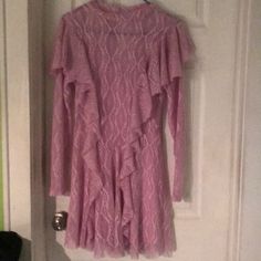 Free People Victorian Style Lace Dress. The Color Is Wisteria (Lilac Or Lavender). Has Slip Insert Included. Long Sleeve & Light Weight. 70% Polyester/30% Cotton. Washable/Can Be Dry Cleaned. Fabric Covered Buttons On Rear Neckline With Key Hole. Mauve Long Sleeve Party Dress, Lavender Long Sleeve Mini Dress For Spring, Lavender Long Sleeve Dress For Spring, Feminine Long Sleeve Mauve Dress, Mauve Long Sleeve Dress For Spring, Flowy Long Sleeve Mauve Dress, Long Sleeve Mauve Dress For Spring, Elegant Lavender Long Sleeve Mini Dress, Elegant Long Sleeve Lavender Mini Dress