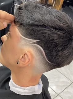 Men’s Haircuts With Designs, Small Hair Designs For Men, Boy Hair Cuts Short Fade With Design, Hair Cut Designs For Boy, Men’s Haircut Designs, Simple Hair Designs For Men, Tattoo Hair Barber, Mens Hair Designs Lines, Men’s Hair Designs