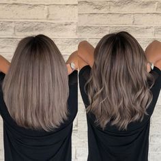 Ash Brown Hair, Ash Hair Color, Gorgeous Hair Color, Ombre Blonde, Brown Hair Balayage, Ombré Hair, Ash Brown, Brown Blonde Hair, Ombre Hair Color