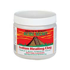 Bentonite Indian Healing Clay (1 Pound Clay)  by Aztec Secret at the Vitamin Shoppe Bentonite Clay Benefits, Aztec Secret Indian Healing Clay, Calcium Bentonite Clay, Indian Healing Clay, Body Detoxification, Healing Clay, Cheap Skin Care Products, Low Porosity Hair Products, Detoxify Your Body