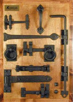 an assortment of different types of door handles