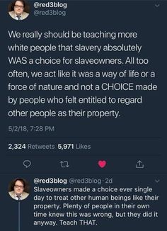 two tweets on twitter with the caption'we really should be teaching more white people that slayer absolutely