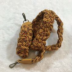 NEW ANTHROPOLOGIE SAILOR BRAIDED ROPE KNOT BAG STRAP orange yellow gold golden brown black red teal blue braid woven weave weaved long length purse handbag straps NEW PERFECT CONDITION Please see pics. Measurements are approx about 49.5 in total length about 2 in wide Easily attaching this woven strap offers endless possibilities for your collection of clutches totes camera Polyester polyurethane Metal hooks removable customize anthro Stretchy Bungee Para-chord paracord para cord 80s 80 90s Woven Purse, Knot Bag, Travel Journey, Rope Knots, Rope Bag, Braided Rope, Red And Teal, Purse Strap, Handbag Straps