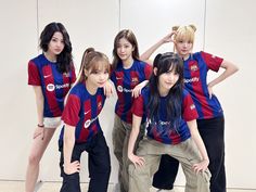 Barcelona Jerseys, Barcelona Fc, Pre Debut, Blue Flames, Fc Barcelona, Pop Group, Osaka