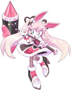 Female Rabbit, Game Sonic, Boss Wallpaper, Drawing Anime Clothes