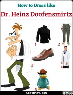 an image of how to dress like dr heinz doffensmritt