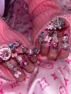 Xl Junk Nails, Stiletto Junk Nails, Xl Long Nails, Long Junk Nails, Nail Art Stiletto, Stiletto Nails Long, Xl Nails