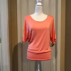 New Without Tags Zenana Outfitters Dollman Top Size Small. Never Worn. Color: Pink. Comes From A Pet And Smoke Free Home. Shoulder To Hem: 27 Inches Casual Orange Stretch Blouse, Casual Stretch Orange Blouse, Womens Tops, Pet, Tags, Women's Top, Pink, Women Shopping, Color