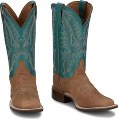 The Shay women's boot, standing at 11 inches, is crafted with the contemporary cowgirl in mind. Featuring premium leather, a double-stitch welt, and the added benefit of a rubber outsole, the Shay presents an ideal blend of modern and traditional elements Justin Boots Womens, Tony Lama Boots, Rugged Boots, Ostrich Boots, Womens Work Boots, Steel Toe Boots, Tony Lama, Double Stitch, Square Toe Boots