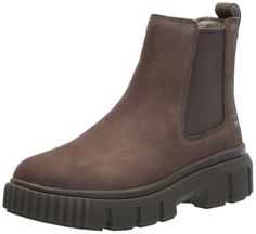 PRICES MAY VARY. Upper Made With Premium Timberland Leather 200 grams of PrimaLoft insulation ReBOTL fabric lining OrthoLite footbed Convenient pull-on style Timberland Greyfield Boots, Chelsea Field, Timberlands Women, Ankle Bootie, Chelsea Boot, Medium Brown, Leather Working, Chelsea Boots, Chelsea