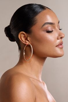 Jude | Gold Diamante Large Hoop Earrings Elegant Crystal Hoop Earrings, Glamorous Round Hoop Earrings For Wedding, Elegant Hoop Rhinestone Jewelry, Elegant Hoop Earrings With Rhinestones, Elegant Round Hoop Earrings With Rhinestones, Glamorous Metal Hoop Earrings For Wedding, Glamorous Round Hoop Earrings For Evening, Glamorous Evening Hoop Earrings, Wedding Hoop Earrings With Rhinestones