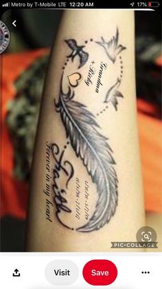 a woman's arm with a tattoo on it that reads, i love you to the moon and back