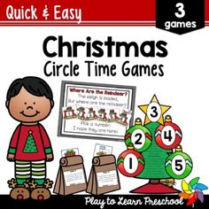 christmas circle time games for the classroom