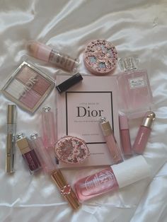 #diorhighlighter #dior #diorlipglow #diorlipmaximizer #diorlipoil shuffles #chanel #chanelmakeup Dior Highlighter, Dior Lip Glow, Pretty Pink Princess, Chanel Makeup, Girly Gifts, Pink Girly Things, Pretty Packaging, Pink Makeup