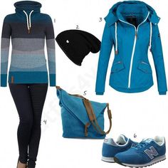 Casual Sport Outfit, New Balance Outfit, Pullovers Outfit, Stylish Winter Outfits, Pullover Outfit, Sporty Outfits, Athletic Outfits, Casual Fall Outfits, Outfit Style