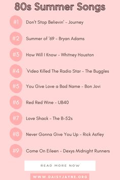 the top ten summer songs for kids to play on their own televisions and movies