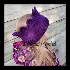 Crochet Crown Pattern, Ear Warmer Pattern, Crochet Ear Warmer Pattern, Octopus Crochet, Stitches Pattern, Bandeau Au Crochet, Crochet Crown, Octopus Crochet Pattern, Crown Photos