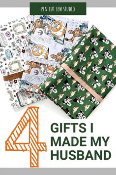 In one of my recent YouTube videos , I said that I had made my husband several things for his Christmas stocking this year and enough people asked to see what those ideas are that I went ahead and made another video to tell you what I sewed for my husband this year! Men can be hard to buy for and 5 Senses Gifts, Diy Christmas Gifts For Men, What To Sew, Sewing Christmas Gifts, Christmas Fabric Crafts, Diy Gifts For Men, Diy Sewing Gifts, Christmas Sewing Projects, Sewing Machine Projects