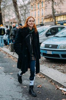 Fall street style fashion #streetstyle #outfit #fashion Model Look